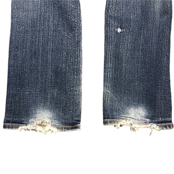 J Brand low rise straight leg long length Y2K style jeans size 25 - Picture 7 of 8